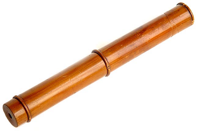 Laennec's wooden-tube stethoscope